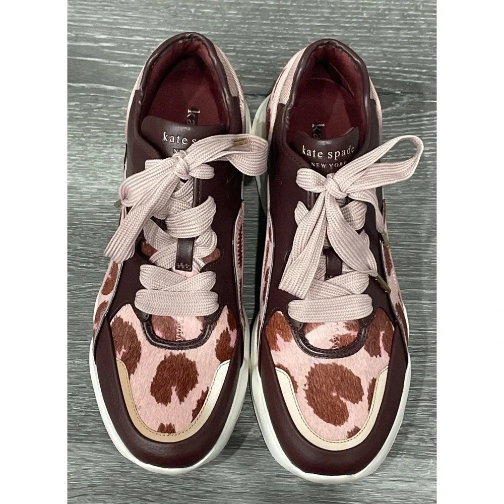 Kate Spade New York Cloud S3501001 Slip-On Sneacker Multi Pink‎ Women's 10M New